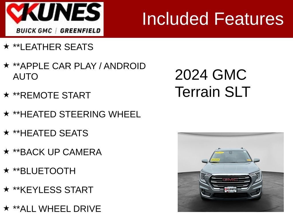 Used 2024 GMC Terrain SLT AWD/4WD image 2