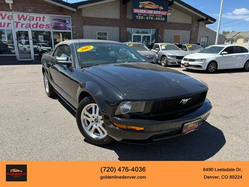Used 2007 Ford Mustang Convertible RWD image 1