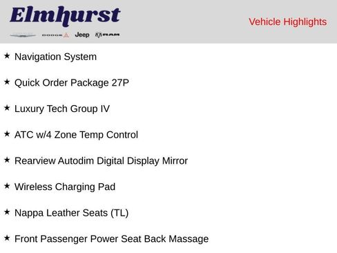 Used 2022 Jeep Grand Cherokee Overland w/ Luxury Tech Group IV AWD/4WD image 9