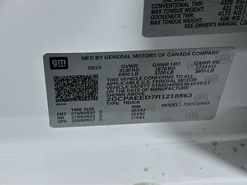 Used 2024 Chevrolet Silverado 1500 LTZ RWD image 12