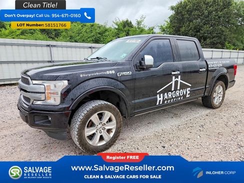 Used 2019 Ford F150 Platinum RWD image 1