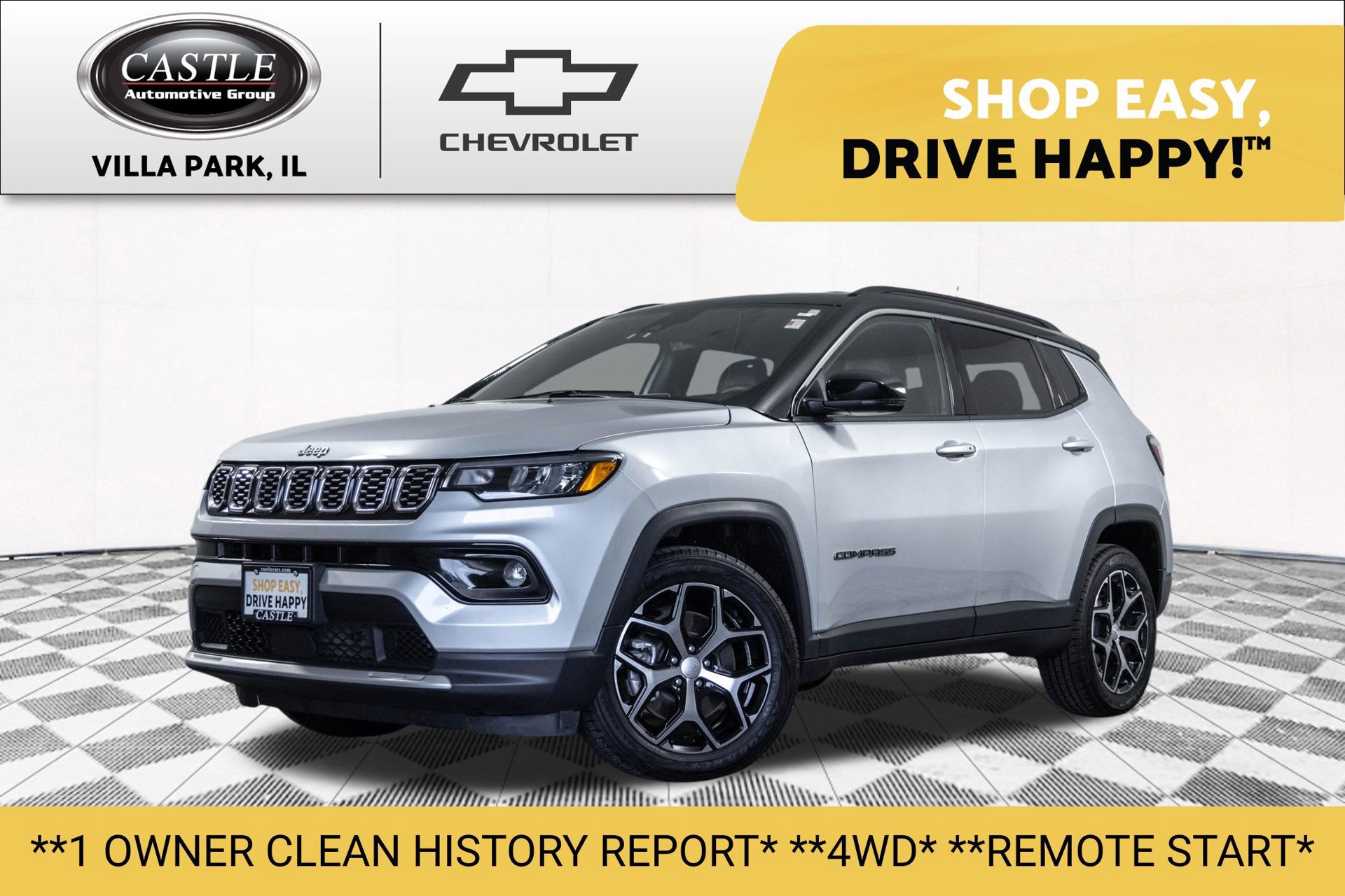 Used 2024 Jeep Compass Limited AWD/4WD image 1