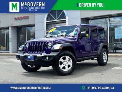 Used 2023 Jeep Wrangler Unlimited Sport w/ Sun And Sound Package