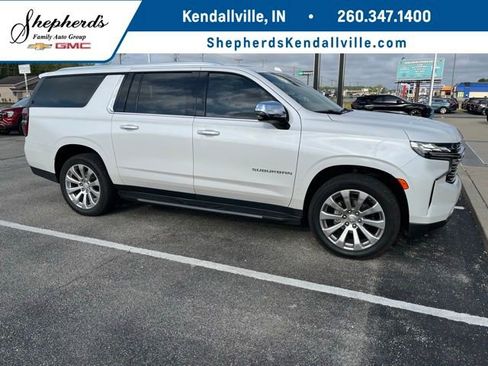 Used 2021 Chevrolet Suburban Premier w/ Premium Package AWD/4WD image 1