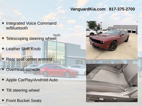 Used 2021 Dodge Challenger SXT w/ Blacktop Package RWD image 18