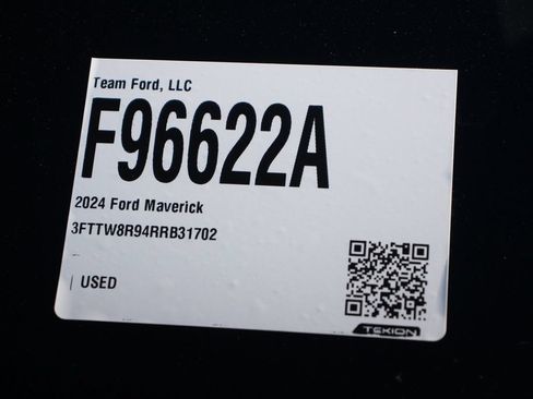 Certified 2024 Ford Maverick Tremor w/ Tremor Off-Road Package AWD/4WD image 30