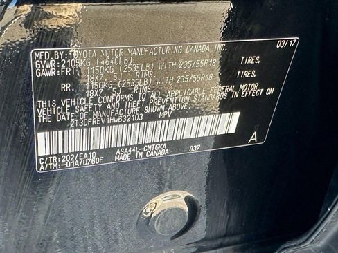 Used 2017 Toyota RAV4 Limited image 27