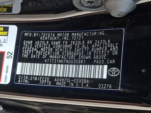 Used 2022 Toyota Camry SE w/ Convenience Package FWD image 27