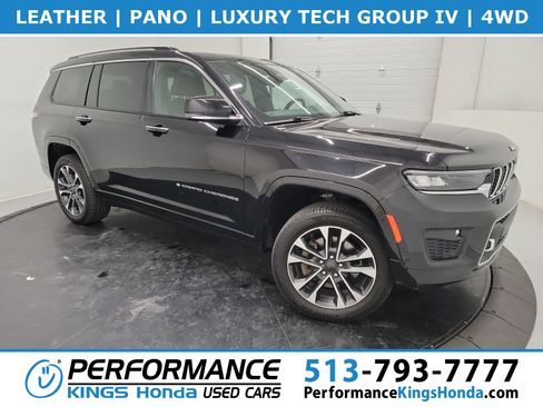 Used 2021 Jeep Grand Cherokee L Overland w/ Advanced Protech Group III AWD/4WD image 1
