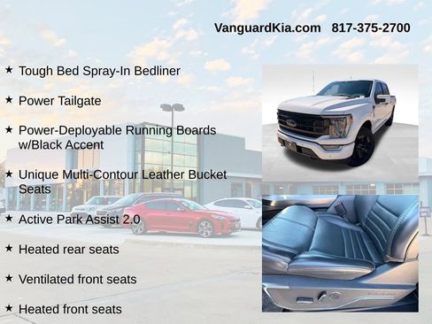 Used 2023 Ford F150 Platinum w/ Equipment Group 701A High image 12