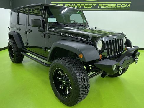 Used 2008 Jeep Wrangler Unlimited Rubicon w/ Dual Top Group image 2