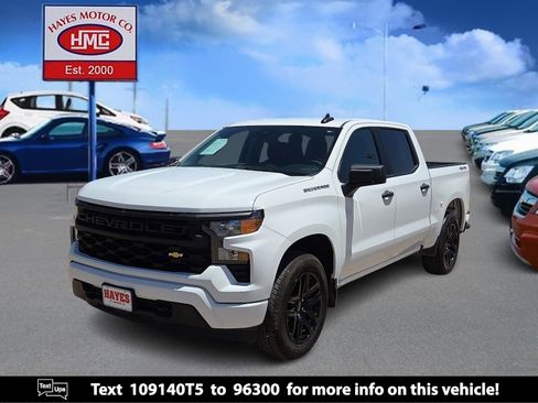 Used 2024 Chevrolet Silverado 1500 Custom AWD/4WD image 1