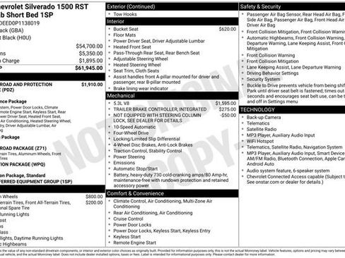 Certified 2023 Chevrolet Silverado 1500 RST AWD/4WD image 6