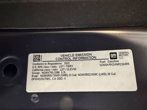 Used 2022 Chevrolet Tahoe Z71 w/ Luxury Package image 43