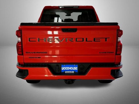 Certified 2024 Chevrolet Silverado 1500 Custom w/ Turbomax Blackout Package AWD/4WD image 7