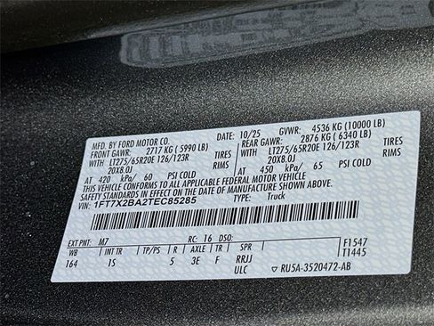 New 2026 Ford F250 XL w/ STX Appearance Package image 17