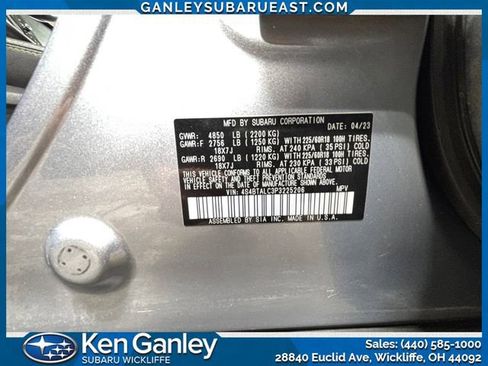 Certified 2023 Subaru Outback Onyx Edition image 28