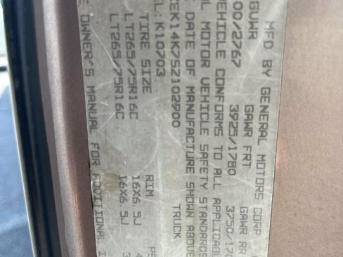 Used 1995 Chevrolet Silverado 1500 4x4 Regular Cab image 34