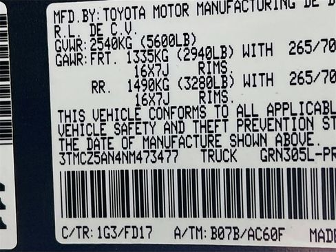 Certified 2022 Toyota Tacoma TRD Off-Road image 29