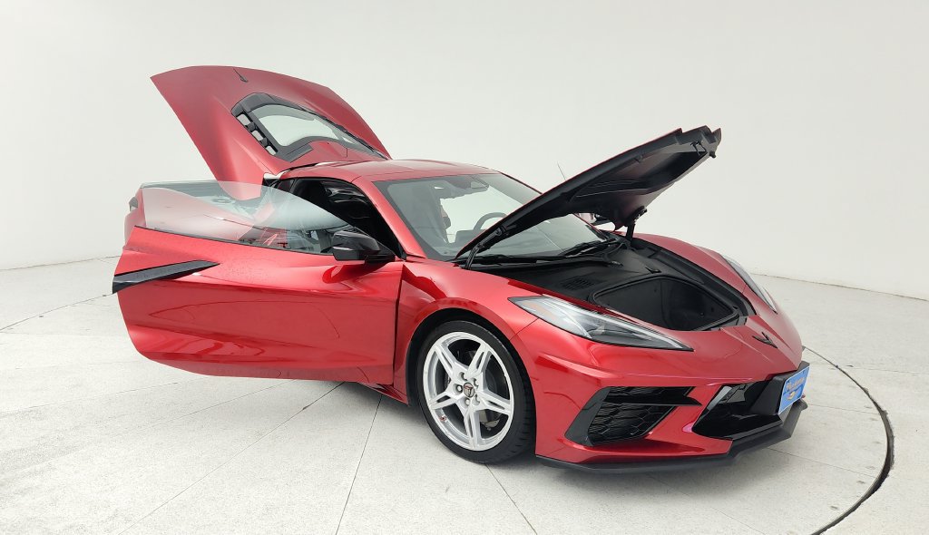 Certified 2024 Chevrolet Corvette Stingray Preferred Cpe w/ Stealth Interior Trim Package RWD image 9