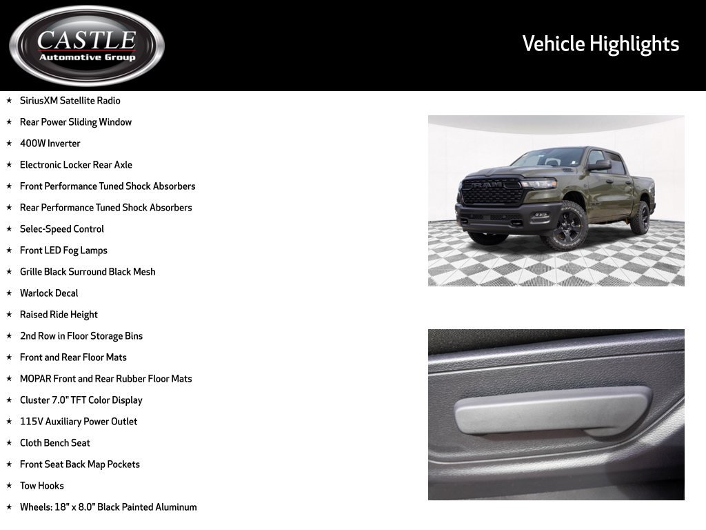 New 2027 RAM 1500 Warlock AWD/4WD image 6
