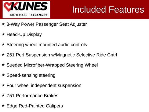 Used 2023 Chevrolet Corvette Stingray Premium Cpe w/ Z51 Performance Package RWD image 3