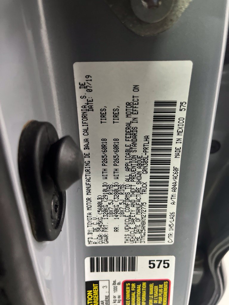 Used 2019 Toyota Tacoma Limited AWD/4WD image 78