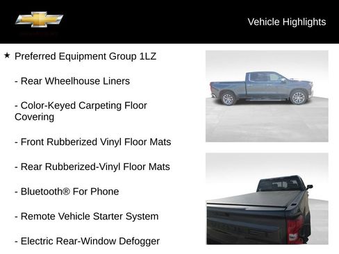 Used 2021 Chevrolet Silverado 1500 LTZ w/ Technology Package AWD/4WD image 21