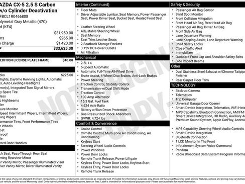 Used 2024 MAZDA CX-5 Carbon Edition AWD/4WD image 1