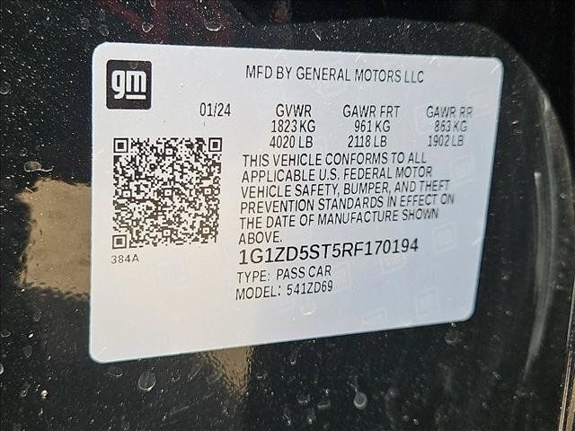 Used 2024 Chevrolet Malibu LT FWD image 17