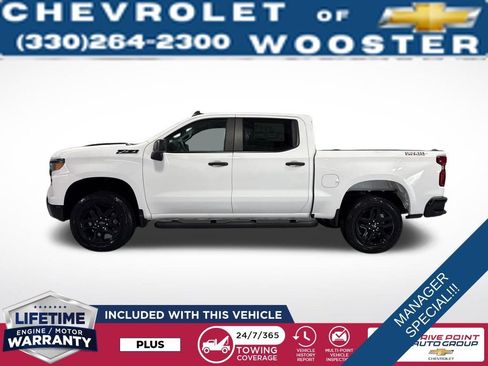 New 2026 Chevrolet Silverado 1500 Custom Trail Boss w/ Turbomax Blackout Package image 3