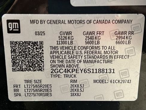 Used 2025 Chevrolet Silverado 2500 LTZ w/ LTZ Plus Package AWD/4WD image 39
