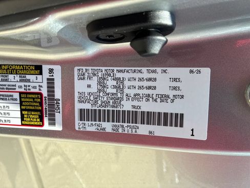 New 2026 Toyota Tundra SR5 RWD image 52