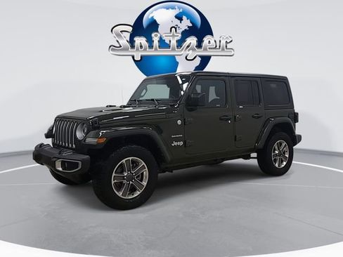 Used 2022 Jeep Wrangler Unlimited Sahara w/ LED Lighting Group image 3