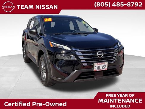 Certified 2025 Nissan Rogue S FWD image 1