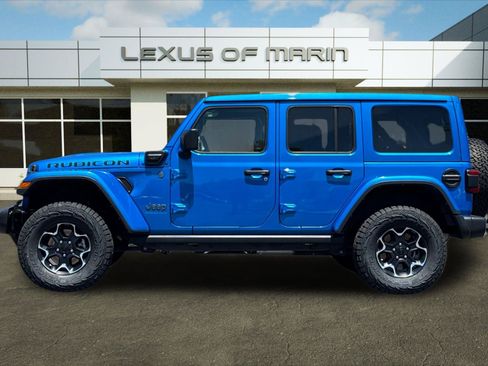 Used 2023 Jeep Wrangler Unlimited Rubicon 4xe w/ Cold Weather Group AWD/4WD image 2
