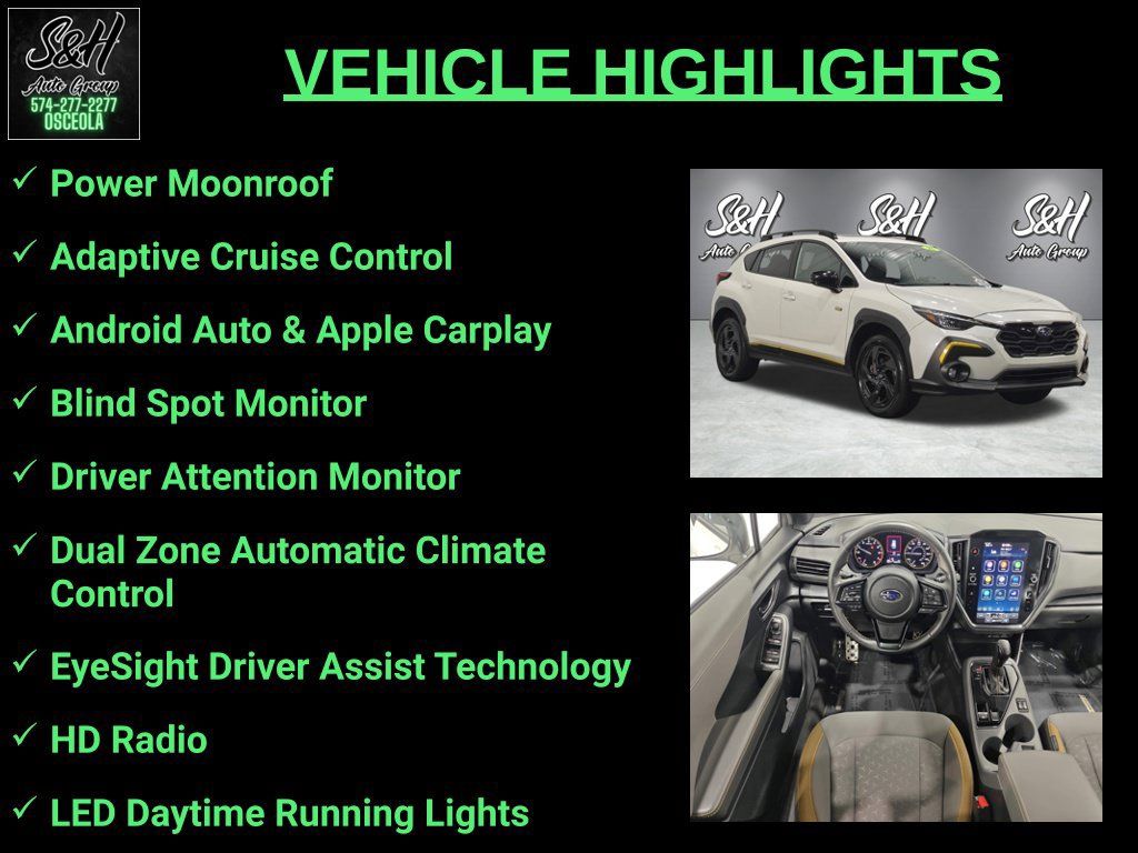 Used 2025 Subaru Crosstrek 2.5i Sport AWD/4WD image 3