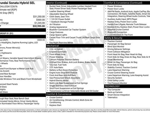 Used 2025 Hyundai Sonata SEL FWD image 11