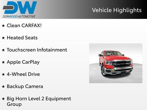 Used 2020 RAM 1500 Big Horn AWD/4WD image 3