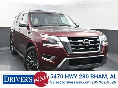 Used 2021 Nissan Armada Platinum w/ Captain's Chairs Package