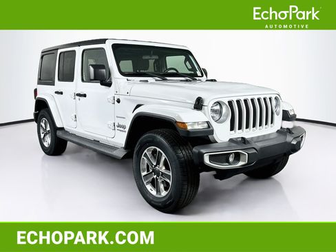 Used 2020 Jeep Wrangler Unlimited Sahara AWD/4WD image 1