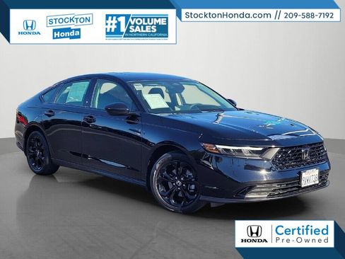 Certified 2025 Honda Accord SE image 1