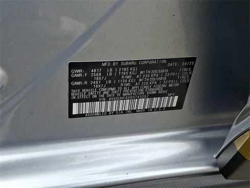 Used 2025 Subaru Crosstrek 2.5i Sport w/ Crosstrek Mirror Package image 26