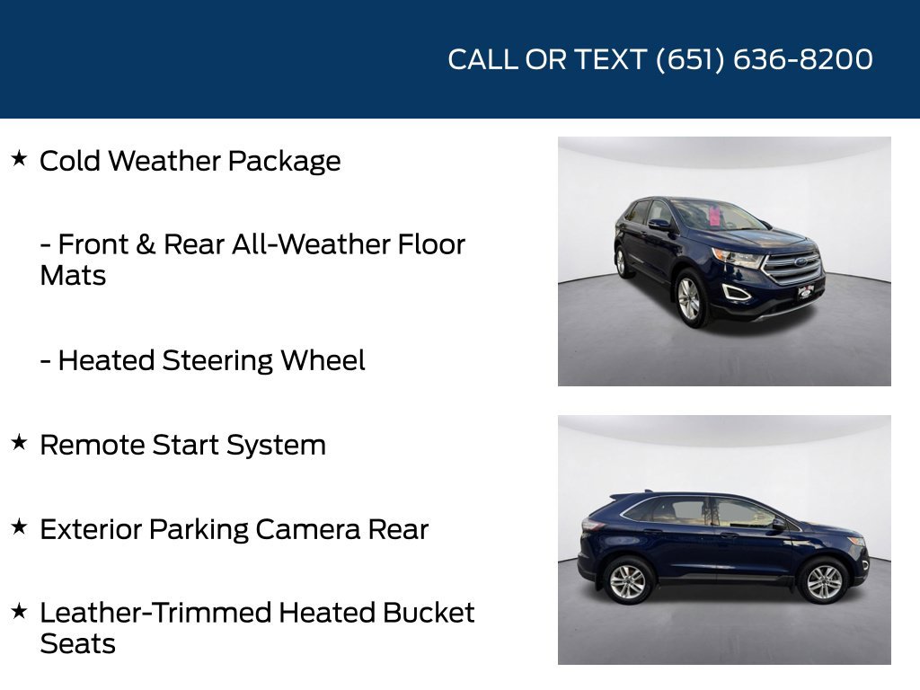 Used 2016 Ford Edge SEL w/ Equipment Group 201A AWD/4WD image 15