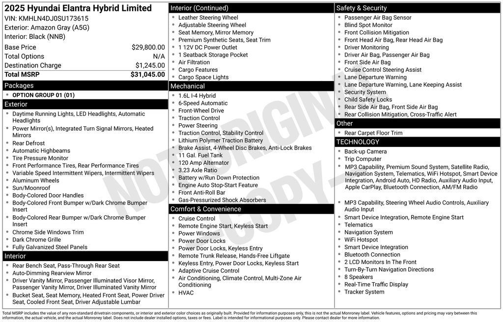 Used 2025 Hyundai Elantra Limited FWD image 7