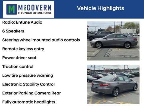 Used 2017 Toyota Camry SE FWD image 4