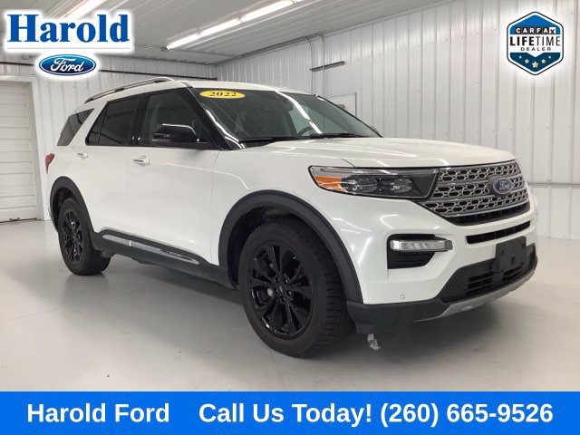 Used 2022 Ford Explorer Limited w/ Class IV Trailer Tow Package AWD/4WD image 1