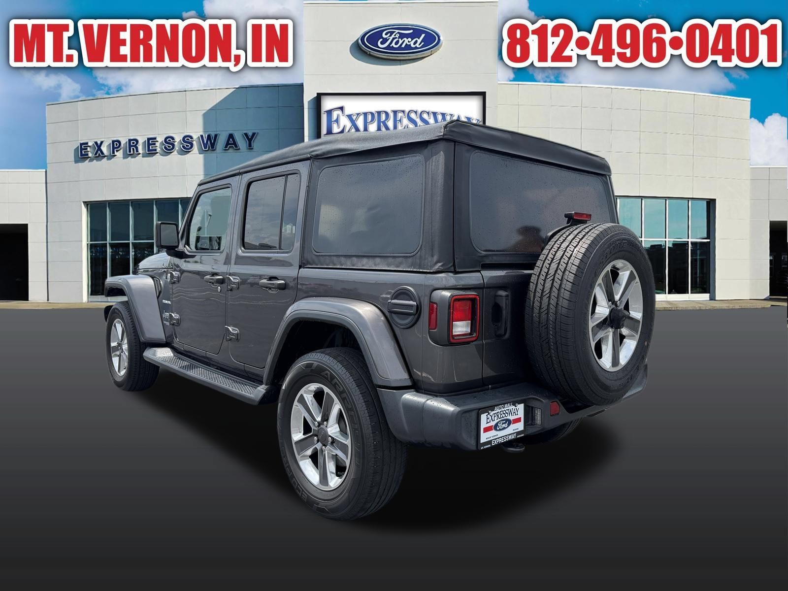 Used 2021 Jeep Wrangler Unlimited Sahara AWD/4WD image 8