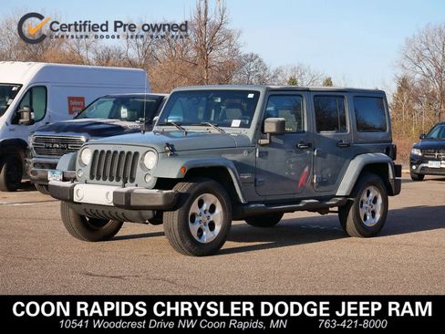 Used 2014 Jeep Wrangler Unlimited Sahara w/ Dual Top Group image 1