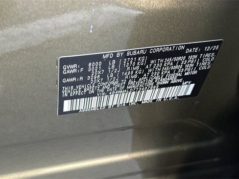 New 2026 Subaru Ascent Bronze Edition image 23